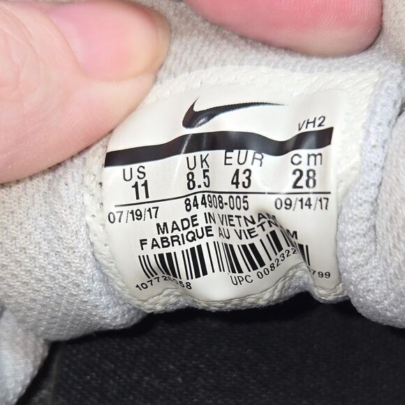 Nike 11 Tangun Running Women's Tennis Shoe Low Top Black Athletic Sneaker - Picture 5 of 7